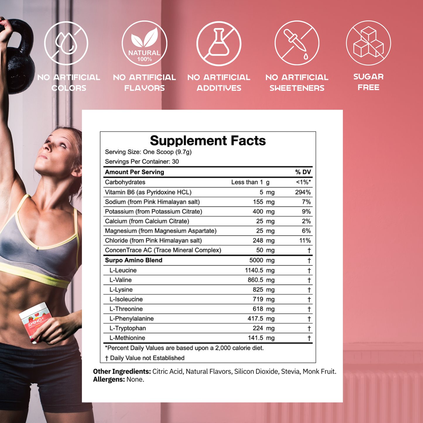 Amino+ Strawberry Lemonade