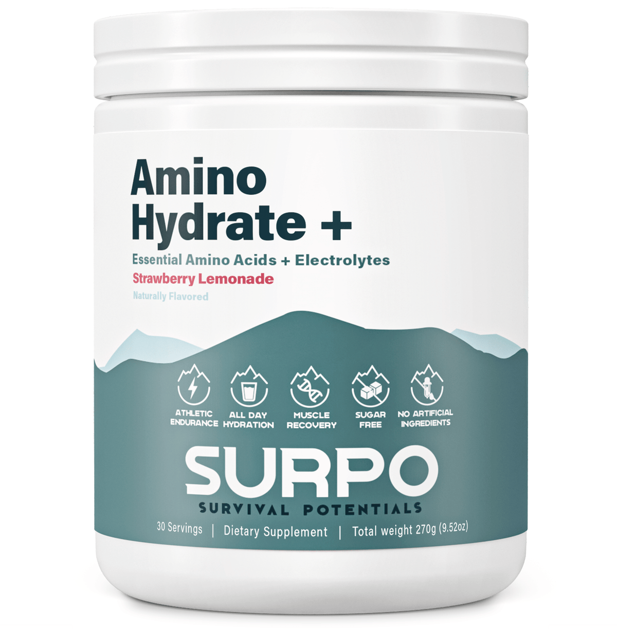 Amino Hydrate+ Strawberry Lemonade