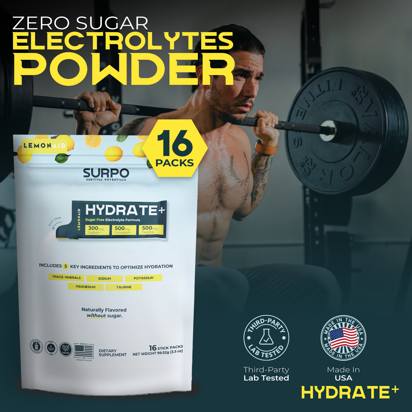 Hydrate+ Electrolyte Formula