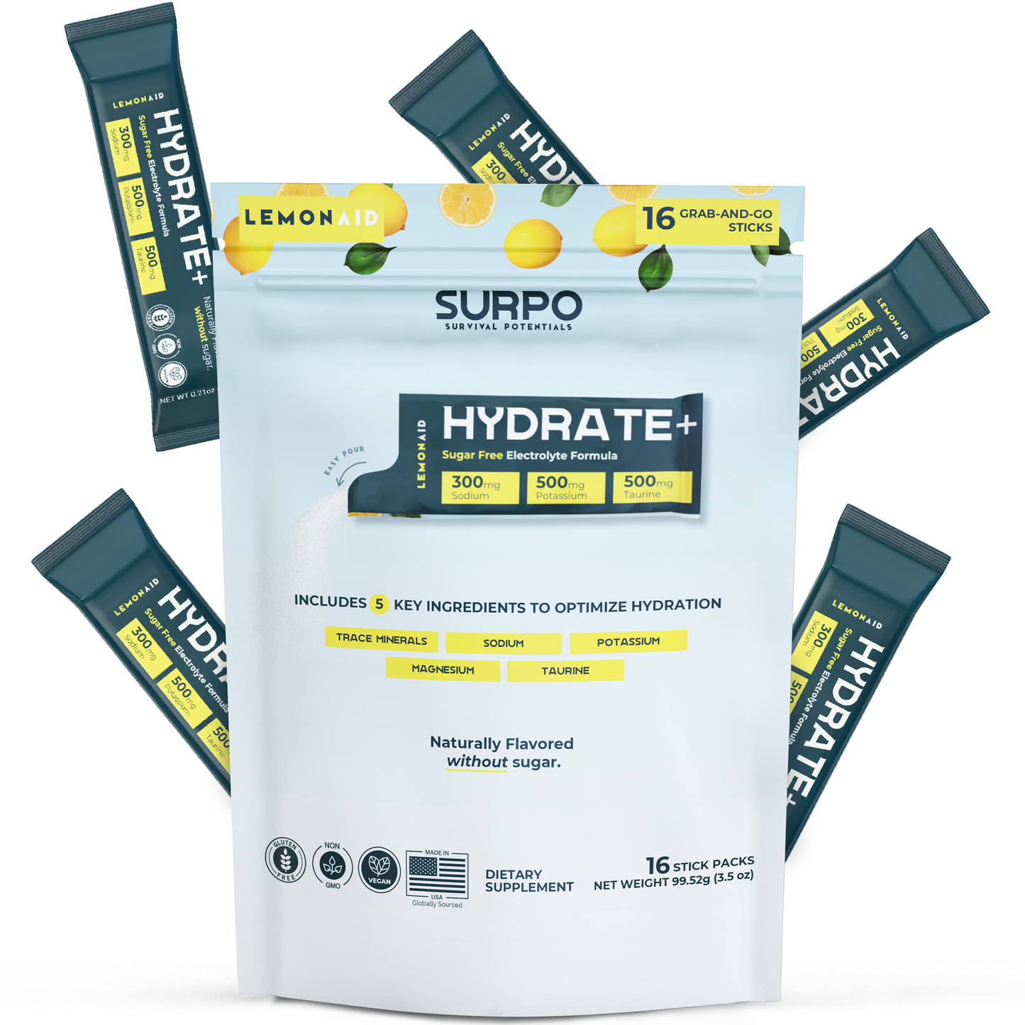 Hydrate+ Electrolyte Formula
