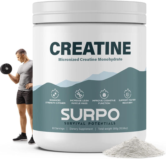 Micronized Creatine Monohydrate - 300gm, Unflavored
