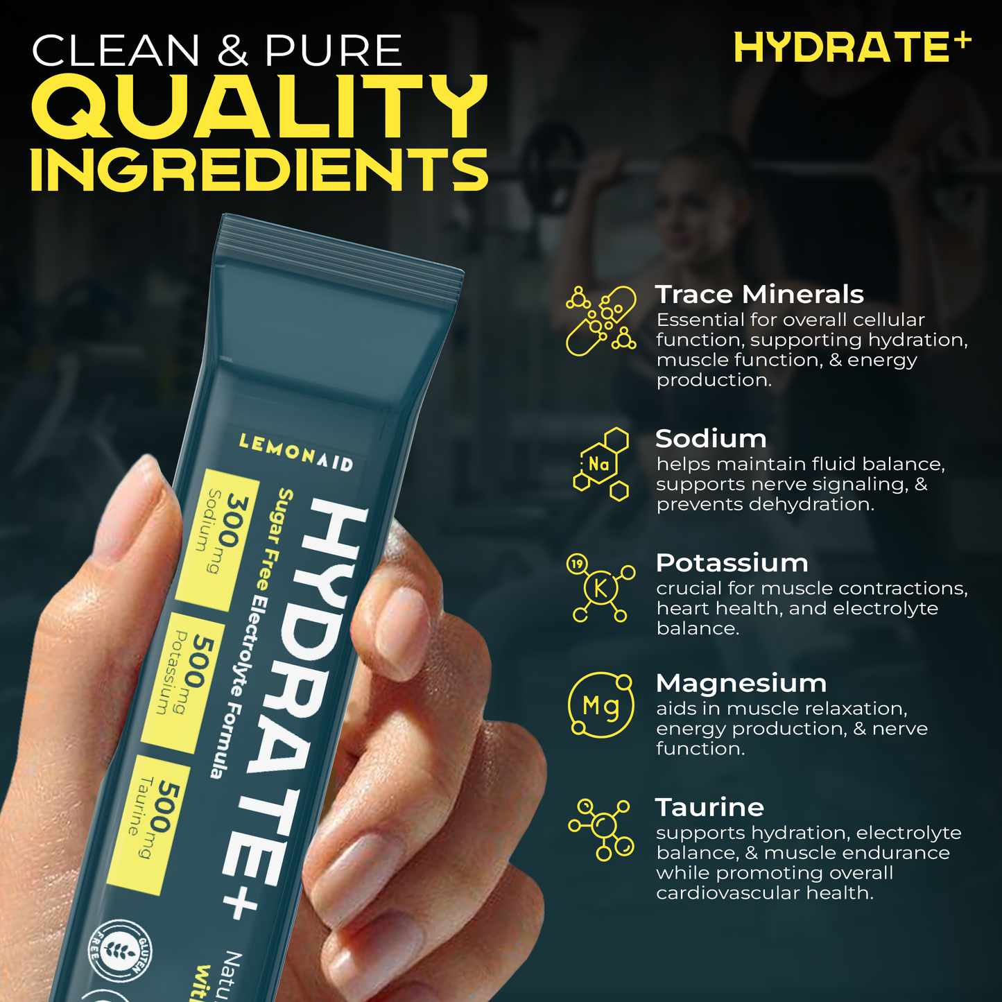 Hydrate+ Electrolyte Formula
