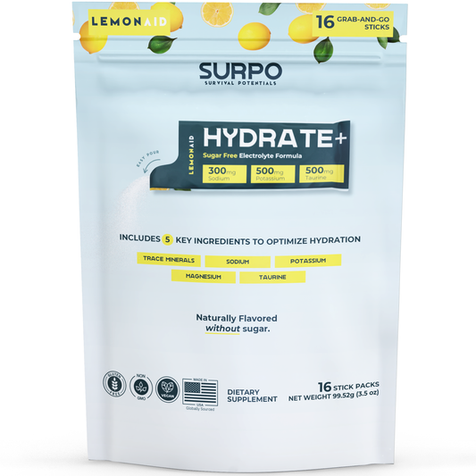 Hydrate+ Electrolyte Formula (NEW RELEASE - PRE-ORDER)